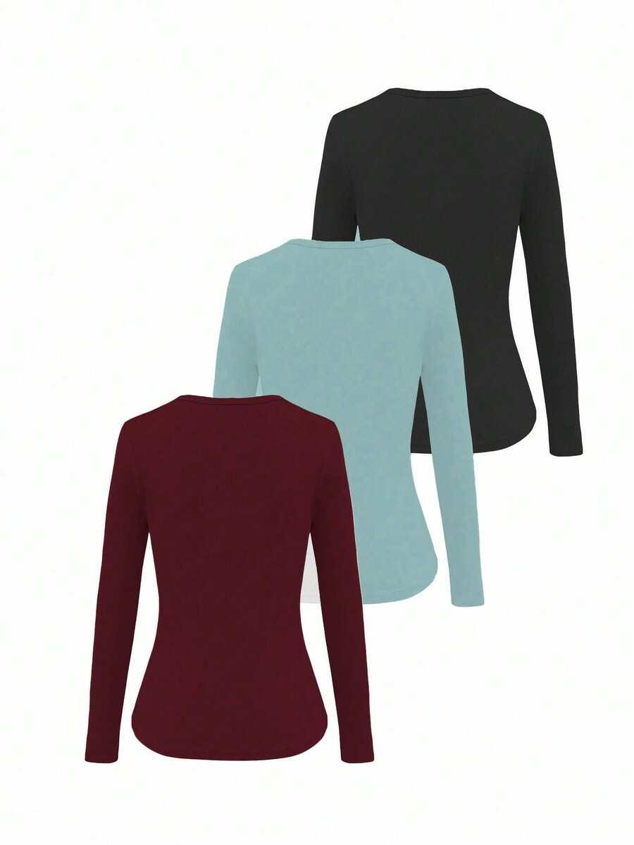 BLUZKA DŁUGI RĘKAW 2-pack