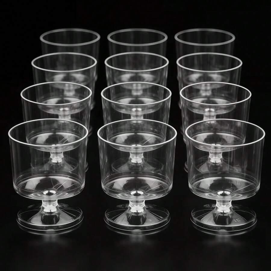 PLASTIKOWE PUCHARKI NA DESER 10-PACK