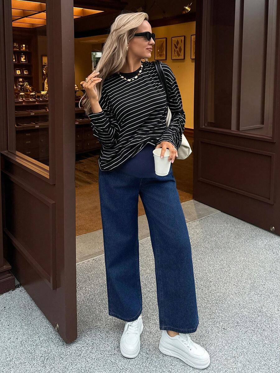 ciążowe spodnie jeans 