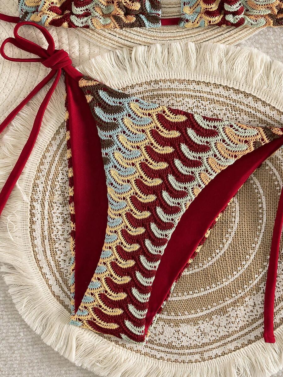 WIĄZANE BIKINI DWUCZĘŚCIOWE