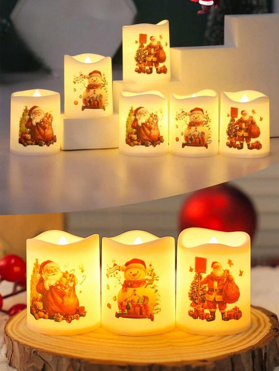 dekoracyjne lampki led moty świąteczny