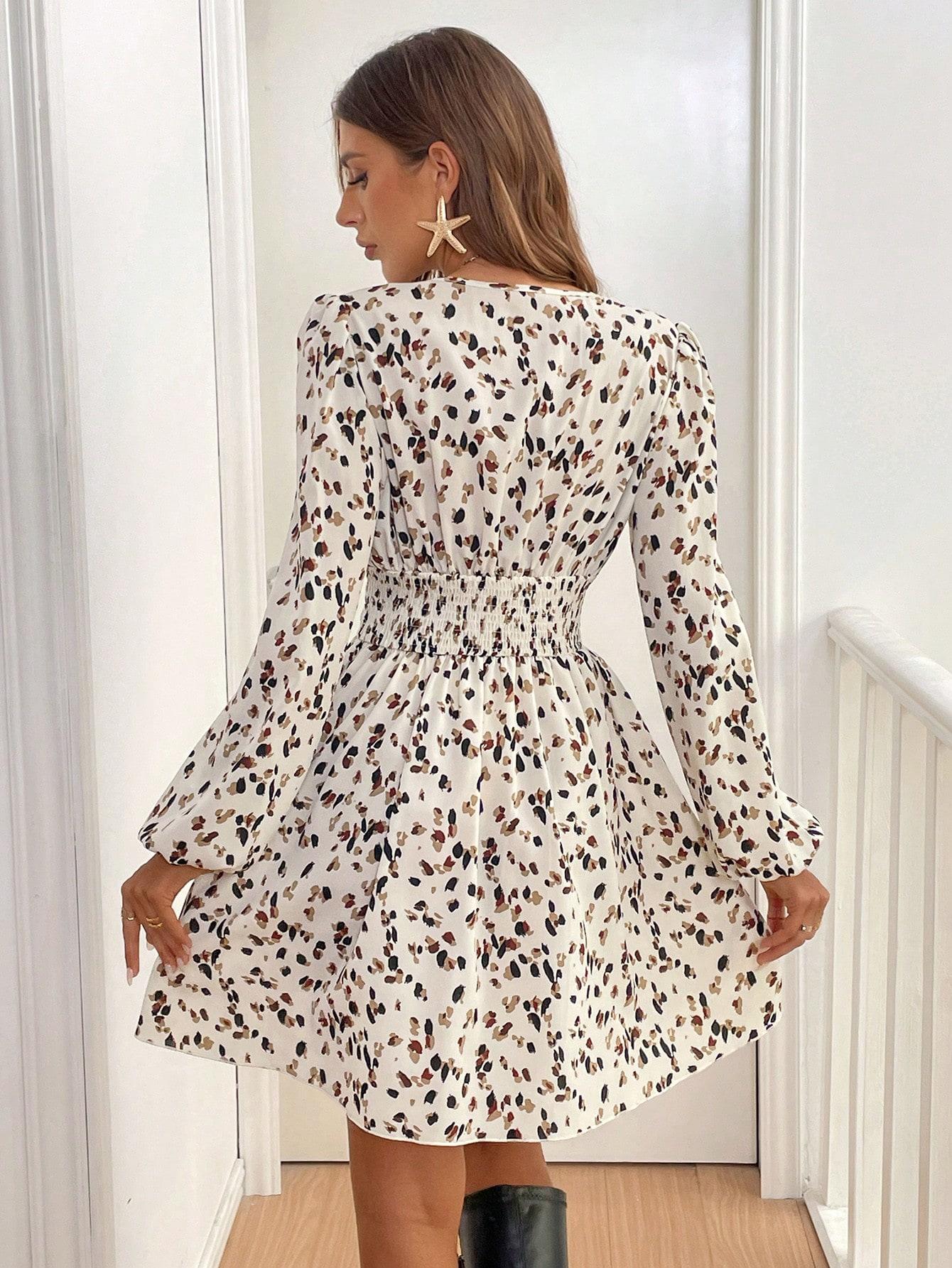 MINI SUKIENKA ANIMAL PRINT