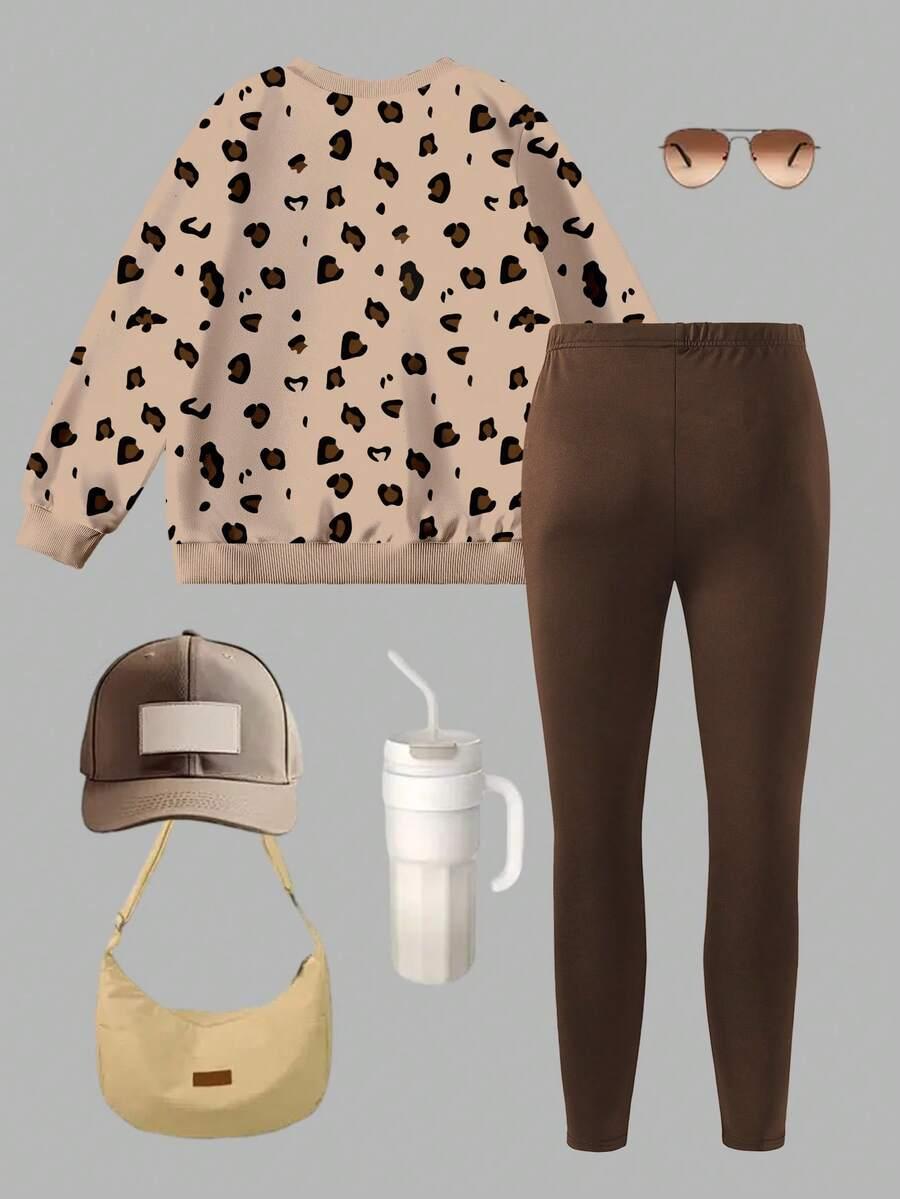 BLUZA LEGGINSY KOMPLET
