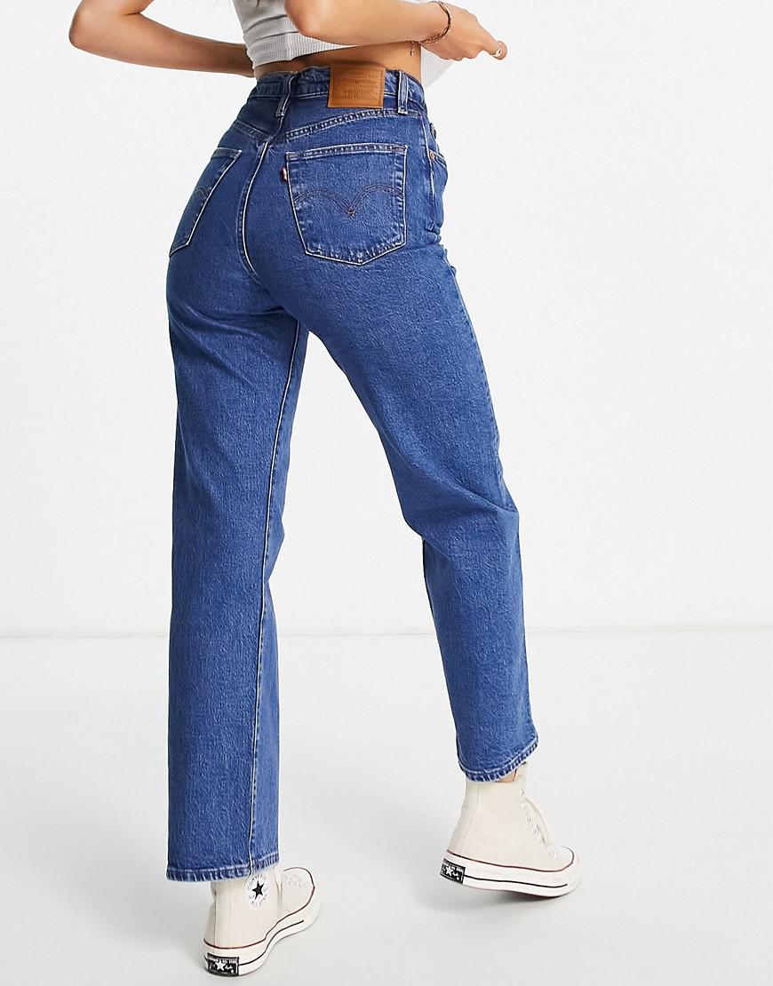 NIEBIESKIE SPODNIE JEANS