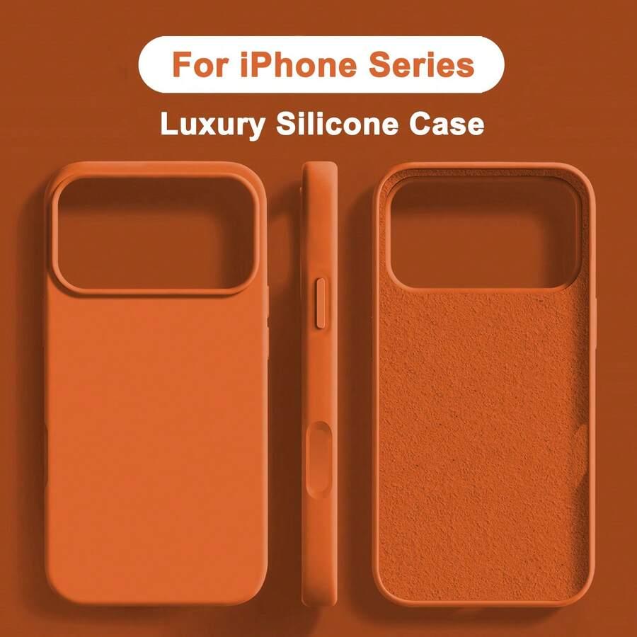 pomarańczowe etui na telefon iphone 13