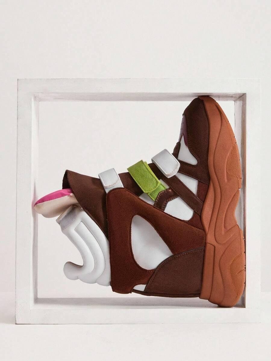 WYSOKIE buty sportowe platforma