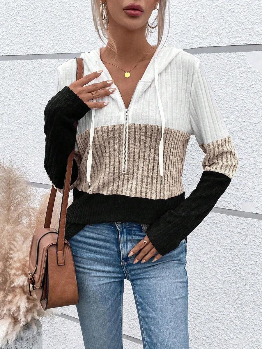 bluza zamek kaptur
