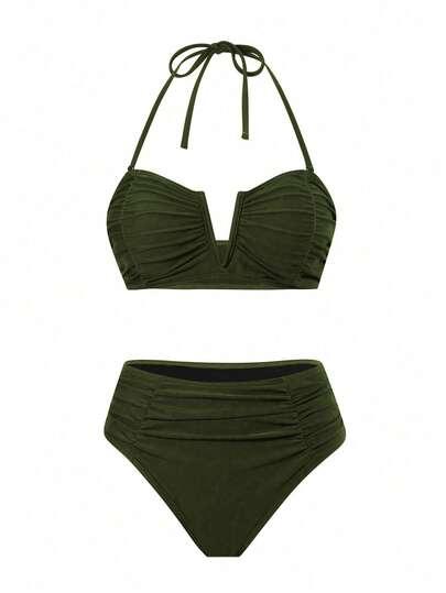 trzyczęściowy komplet bikini