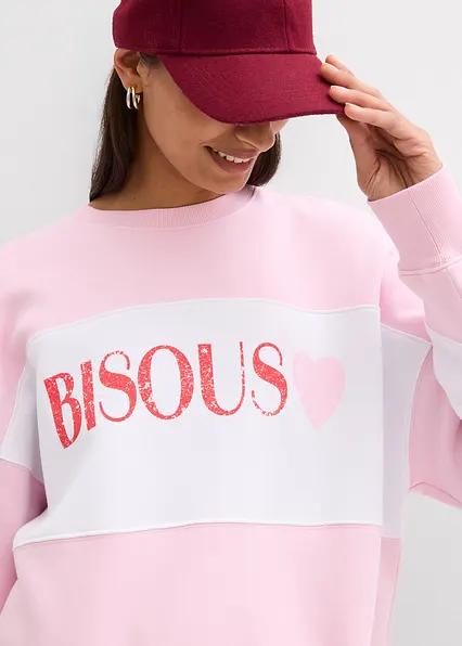 BLUZA OVERSIZE Z NADRUKIEM