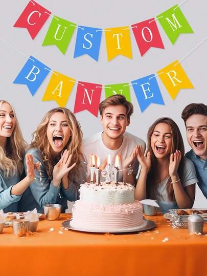 urodzinowa girlanda napis happy birthday