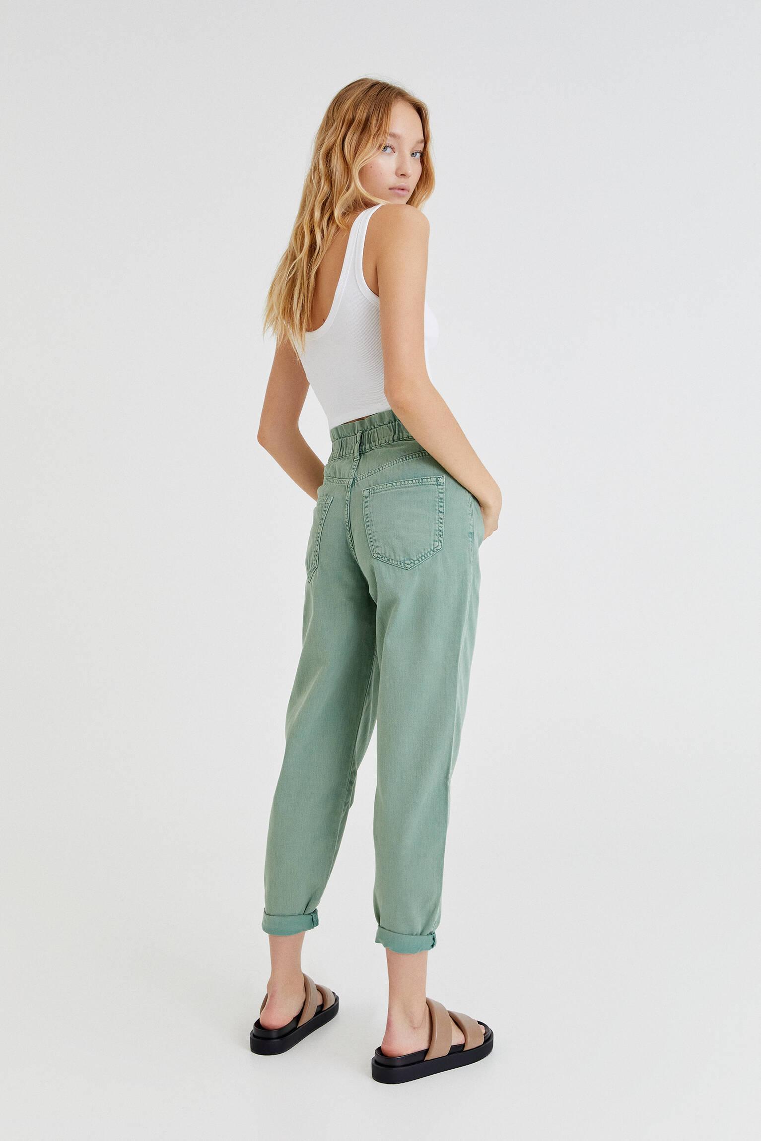 SPODNIE SLOUCHY JEANS