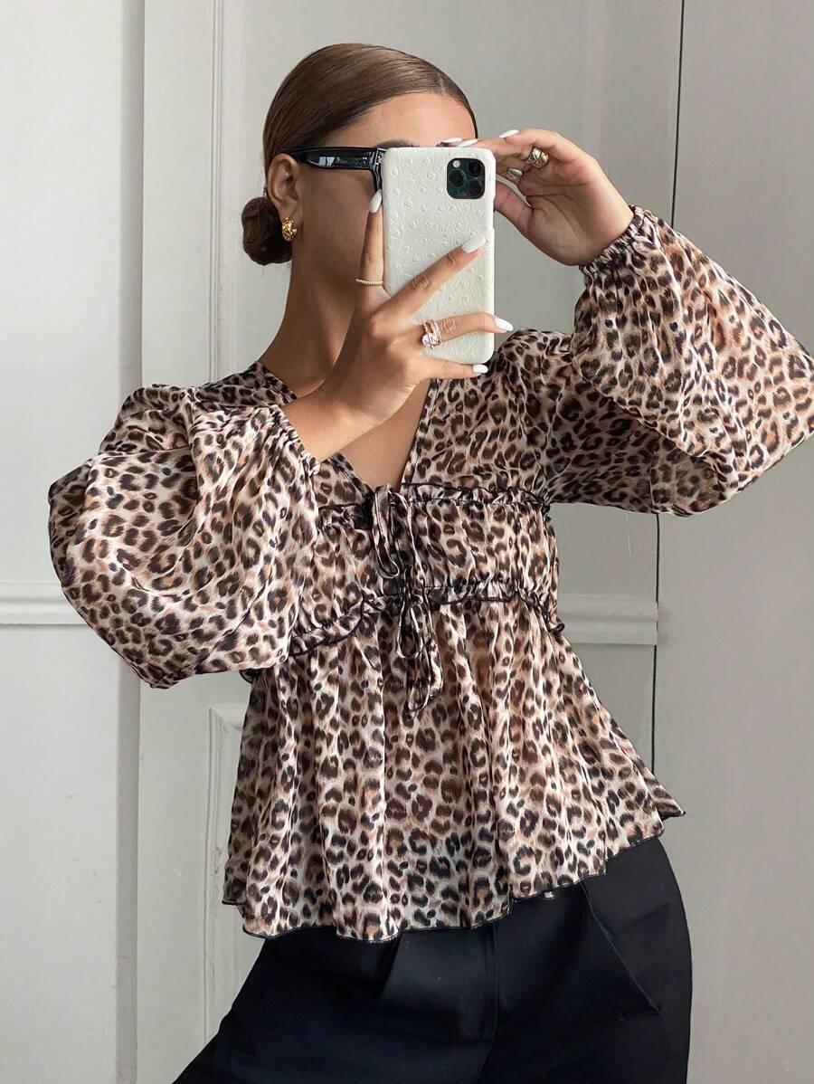 BLUZKA ANIMAL PRINT