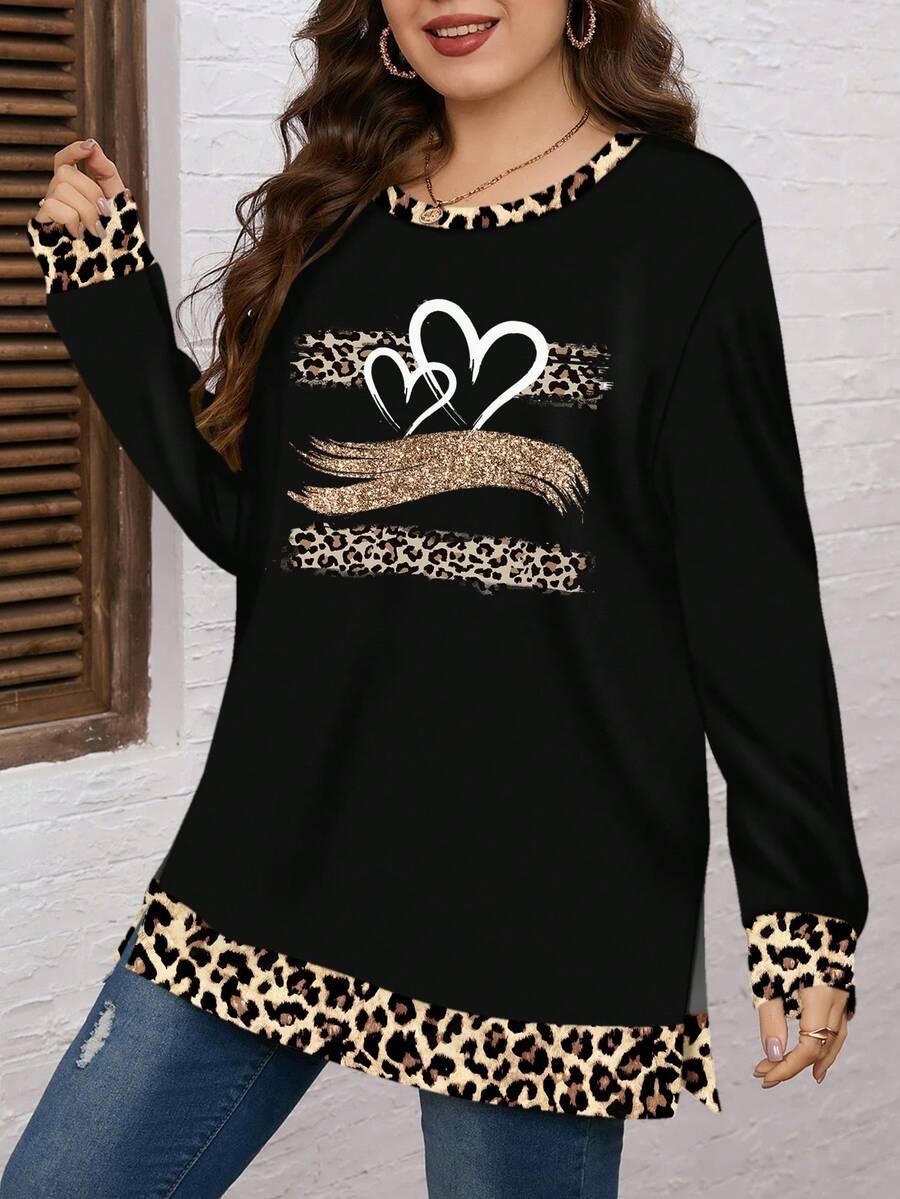 czarna bluza nadruk