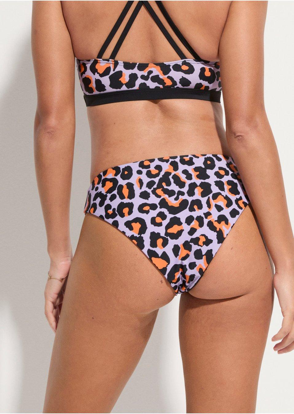 dół od bikini animal print
