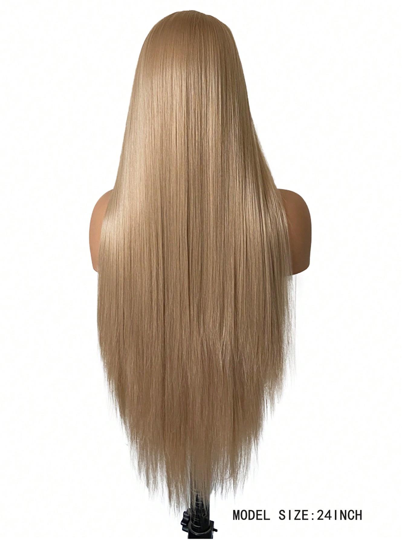 blond peruka włosy synetyczne