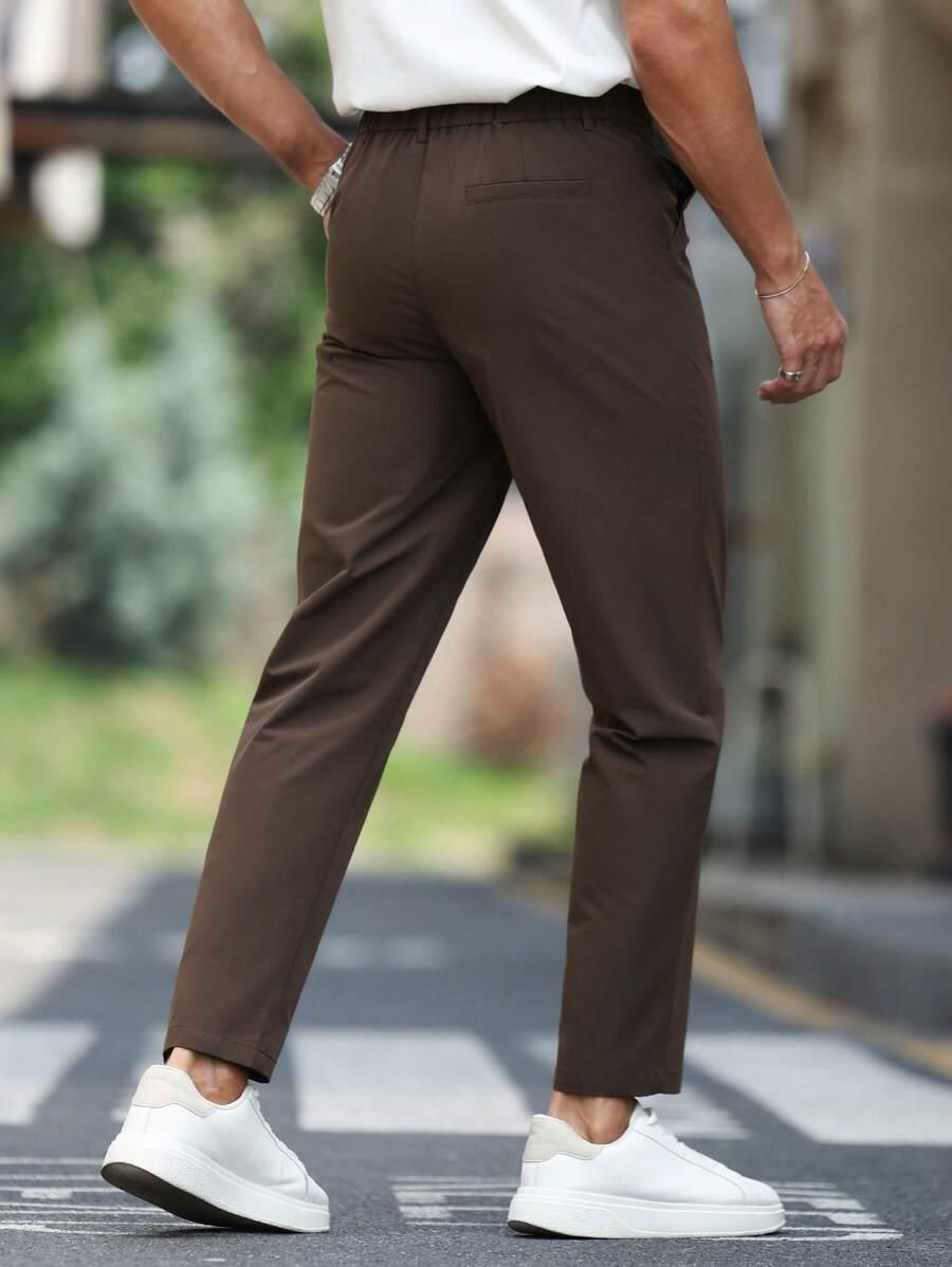 ELEGANCKIE SPODNIE MĘSKIE 