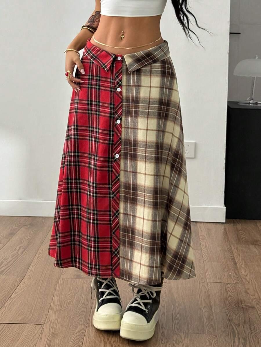 MAXI SPÓDNICA WZÓR
