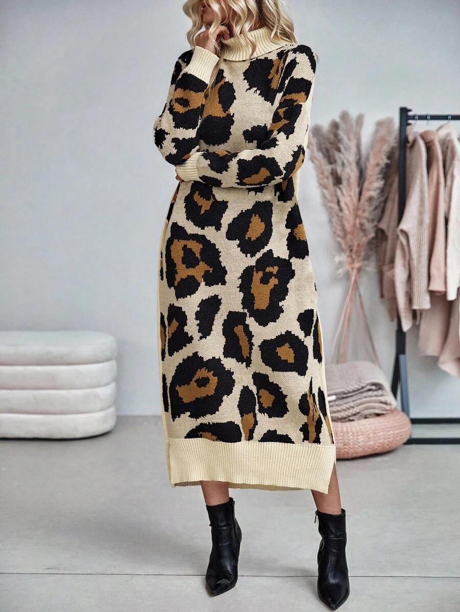 sukienka animal print