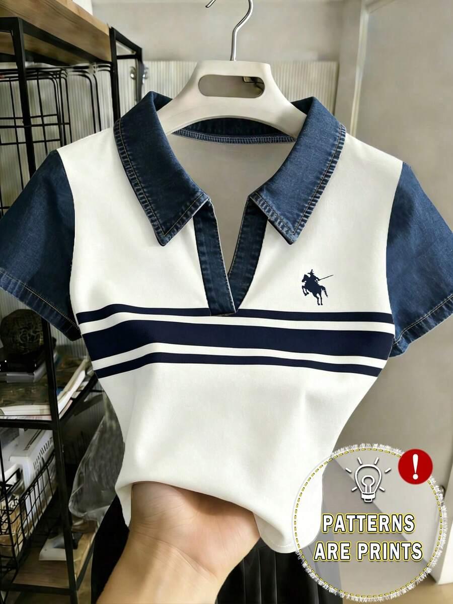 KOSZULKA POLO PRINT