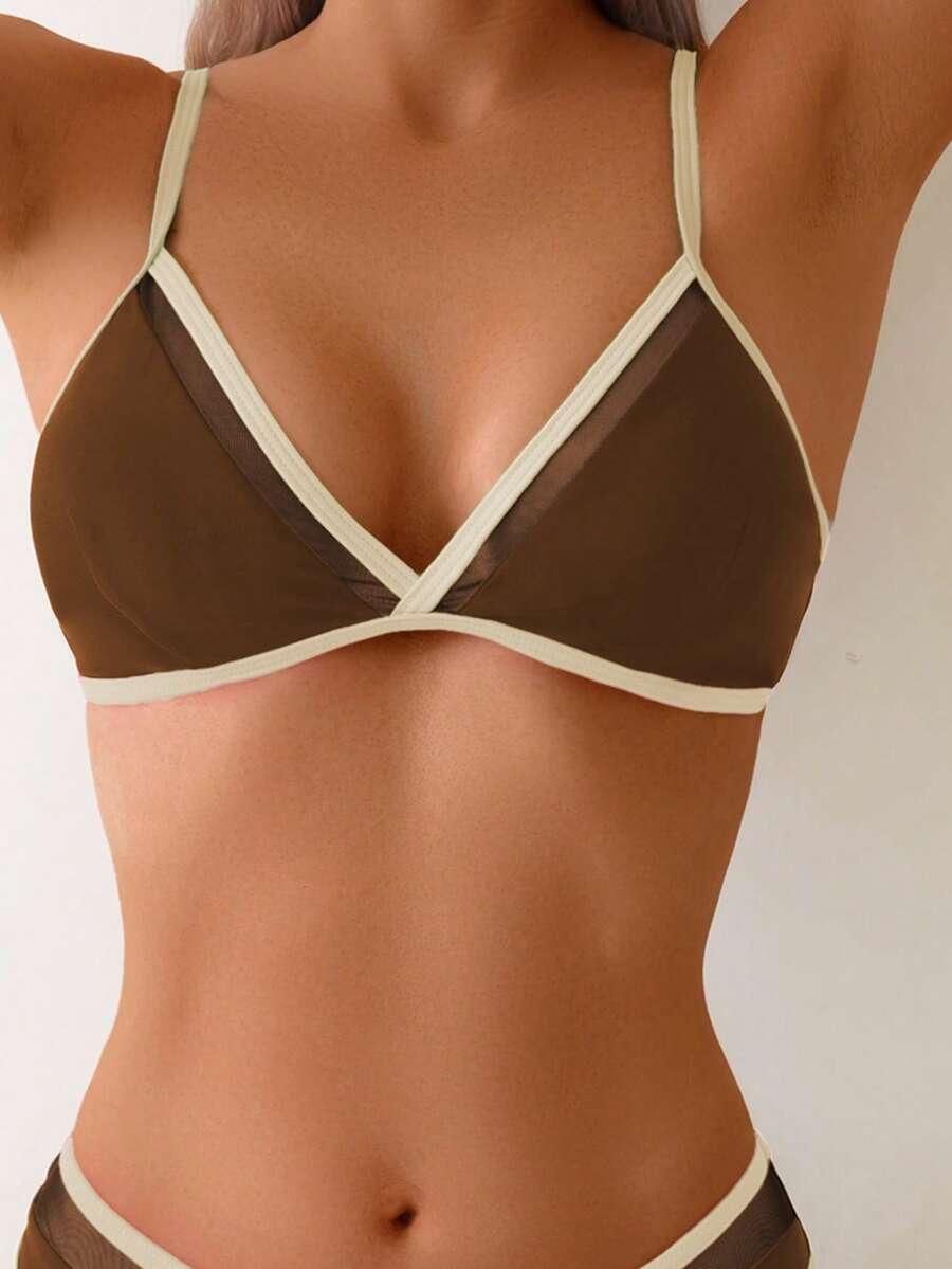 BRĄZOWY DÓŁ OD BIKINI