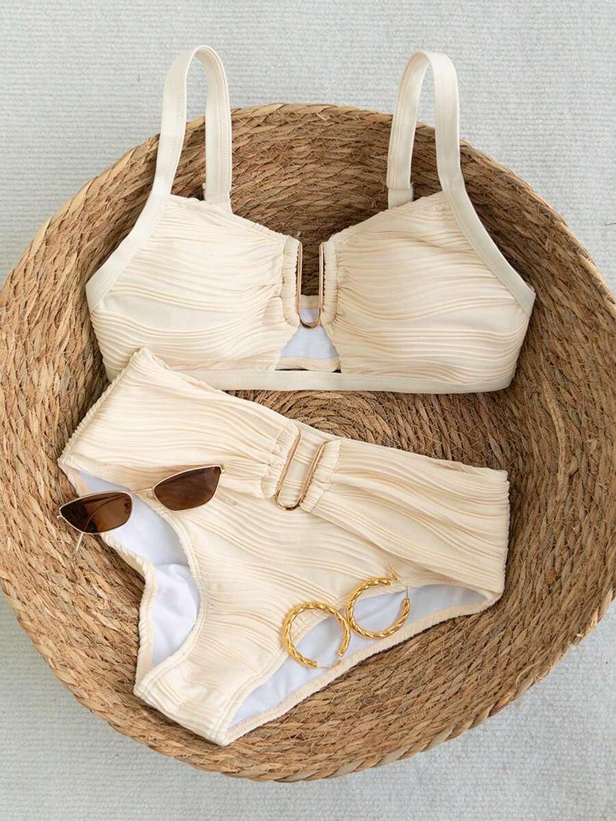 beżowa góra od bikini