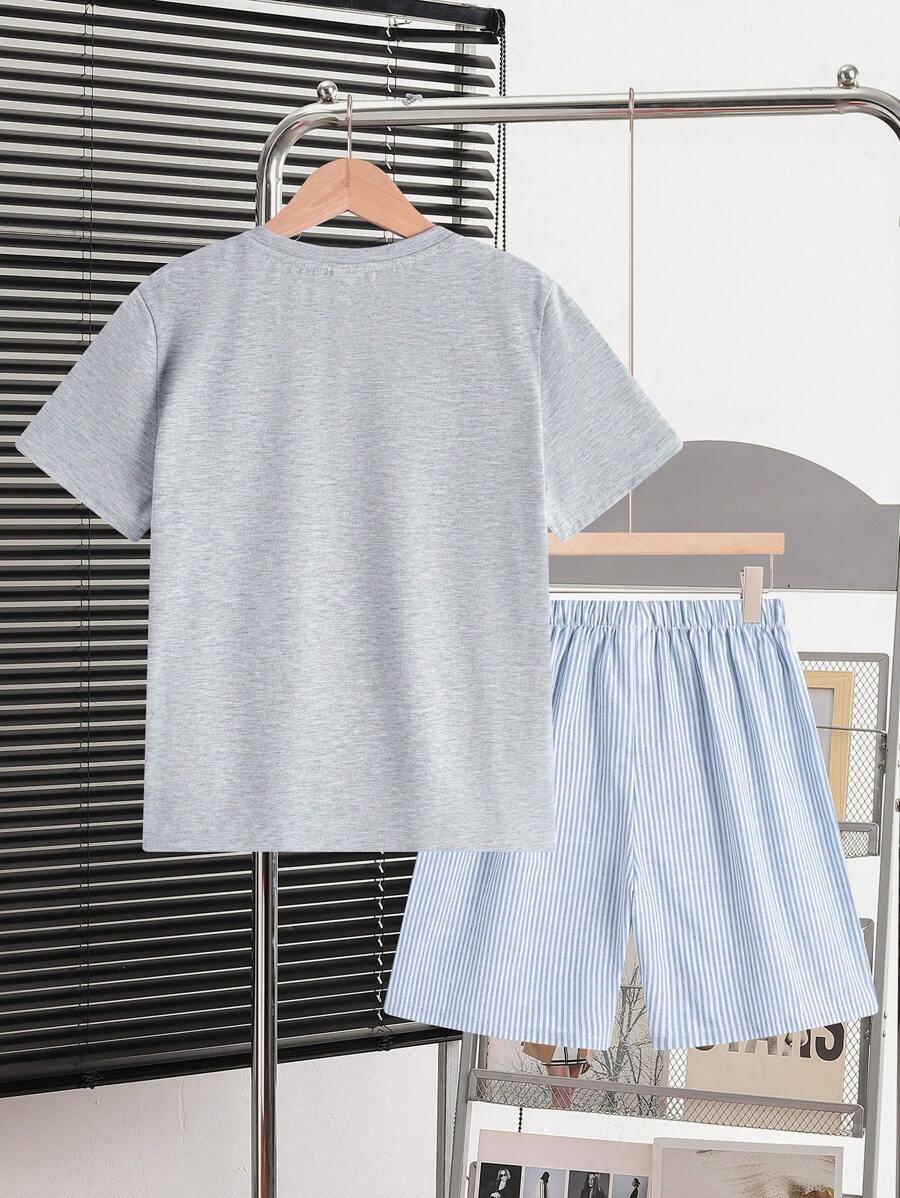 PIŻAMA KOMPLET t-shirt SPODenki