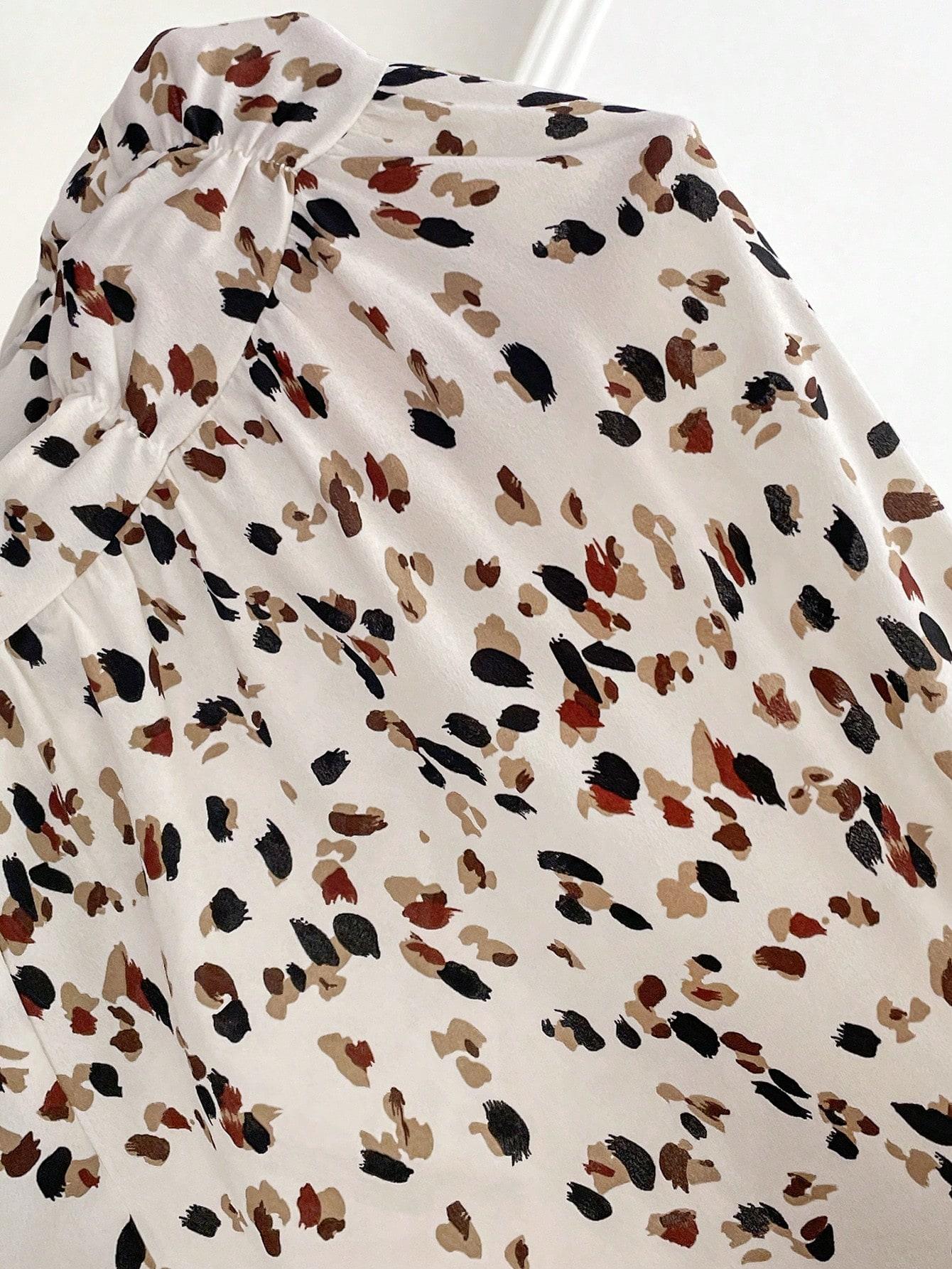 MINI SUKIENKA ANIMAL PRINT