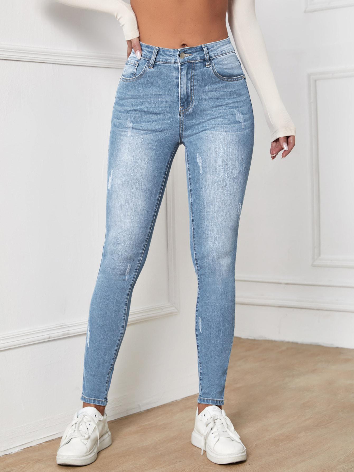 NIEBIESKIE JEANSY RURKI
