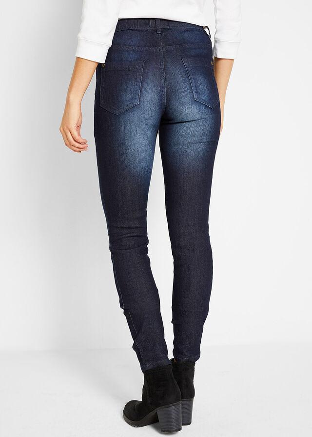 SPODNIE RURKI JEANS