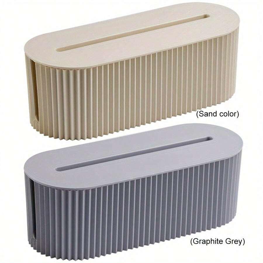szary organizer na kable