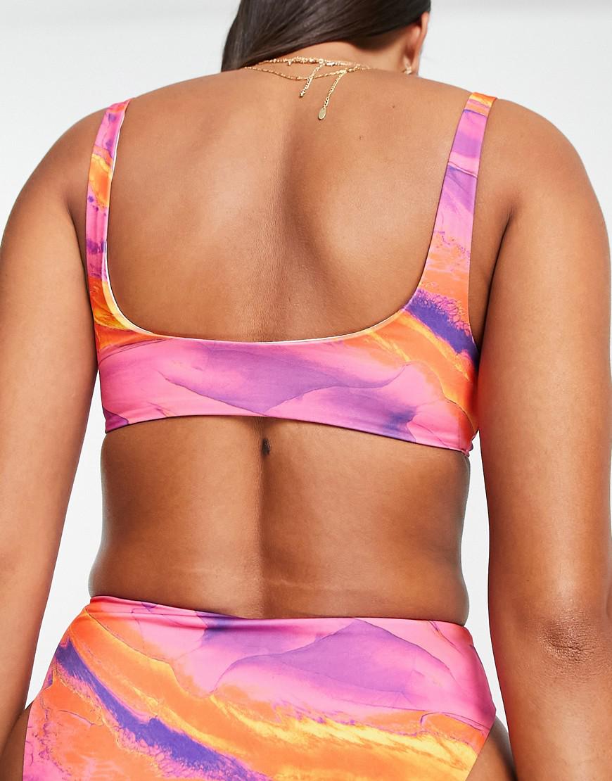 GÓRA OD BIKINI PRINT