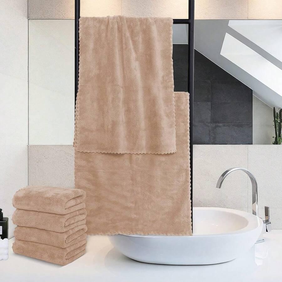 beżowy ręcznik 3-pack