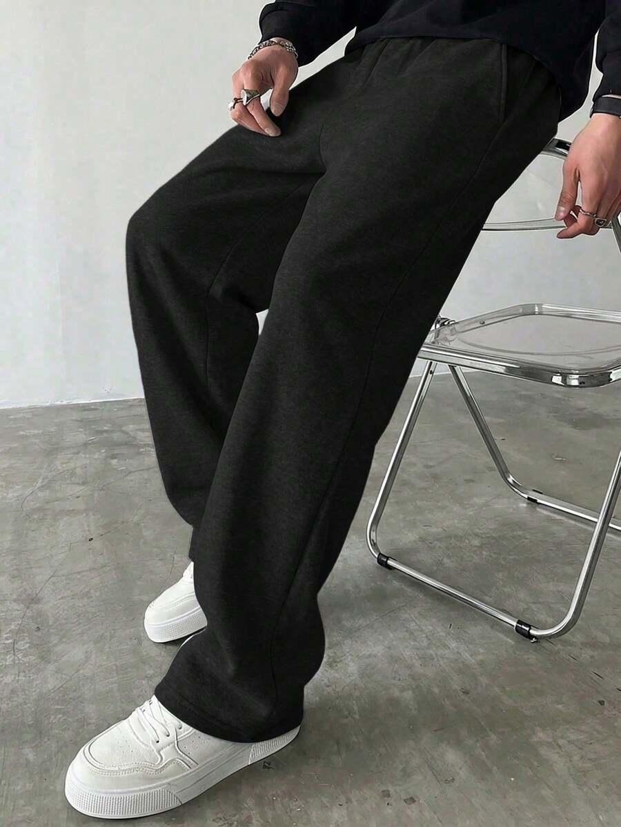 CZARNE SPODNIE CASUAL