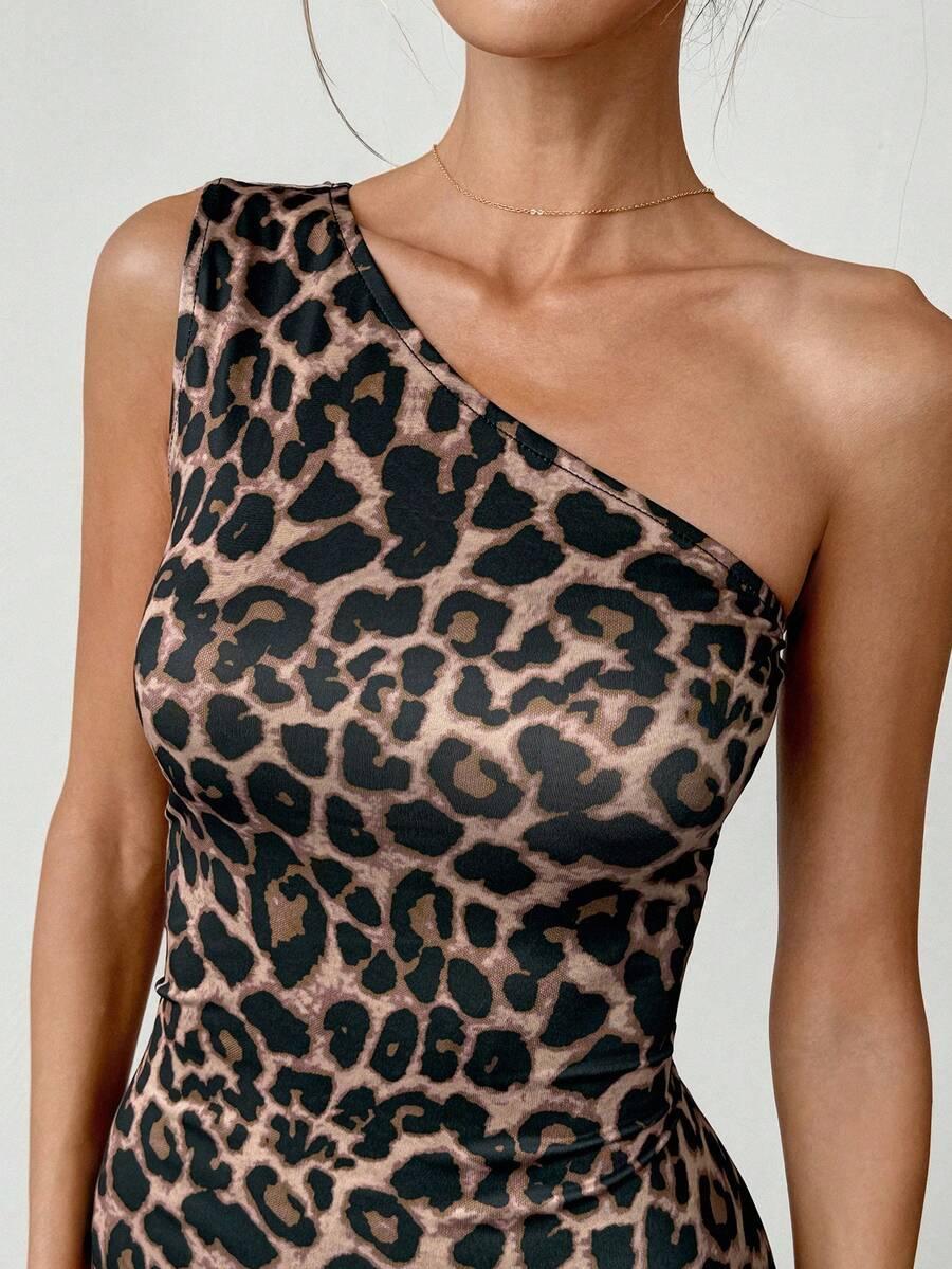MIDI SUKIENKA ANIMAL PRINT 