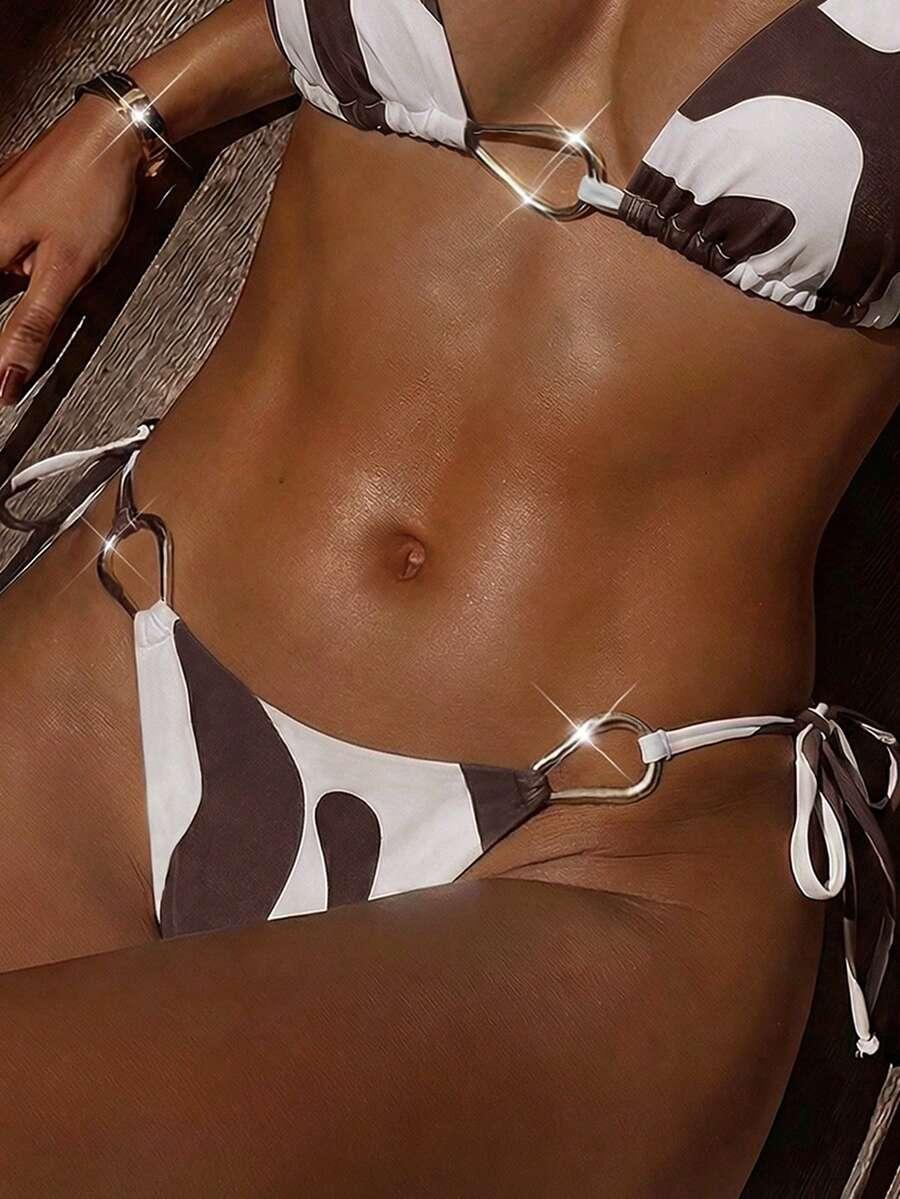 dół bikini zdobienie kontrast