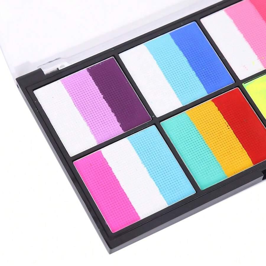 paleta farbek do malowania twarzy