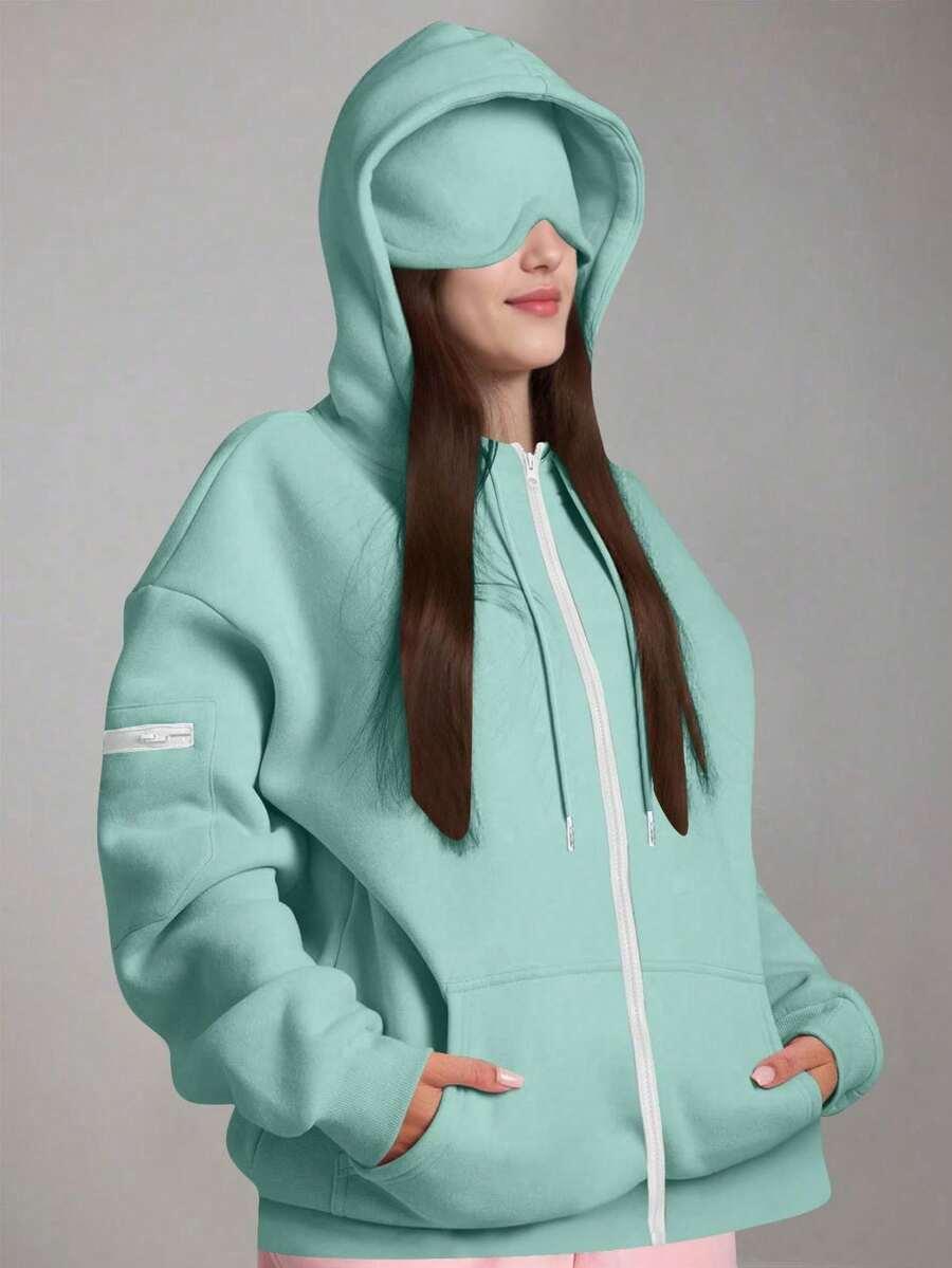 zielona bluza kaptur