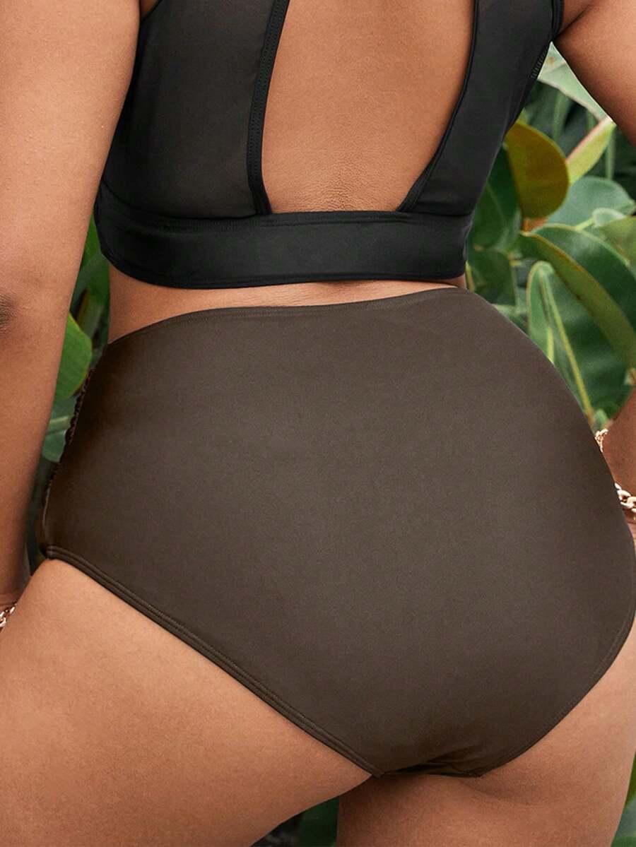 JASNOBRĄZOWY DÓŁ OD BIKINI