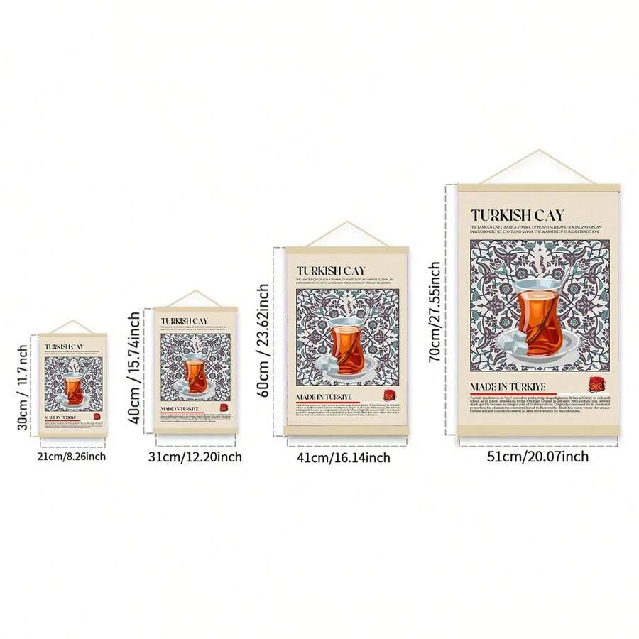 PLAKAT DEKORACJA TURKISH TEA CANVAS 