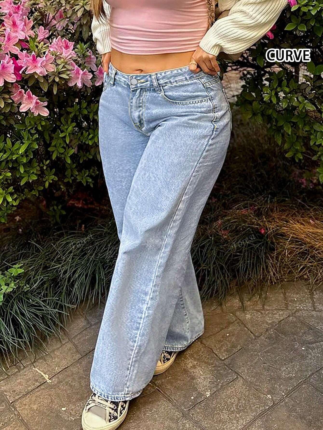 NIEBIESKIE SPODNIE JEANS 