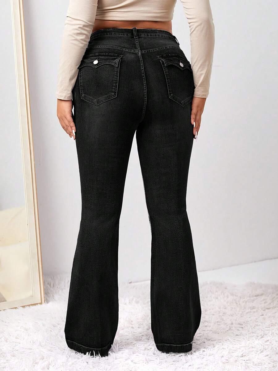 czarne spodnie jeans