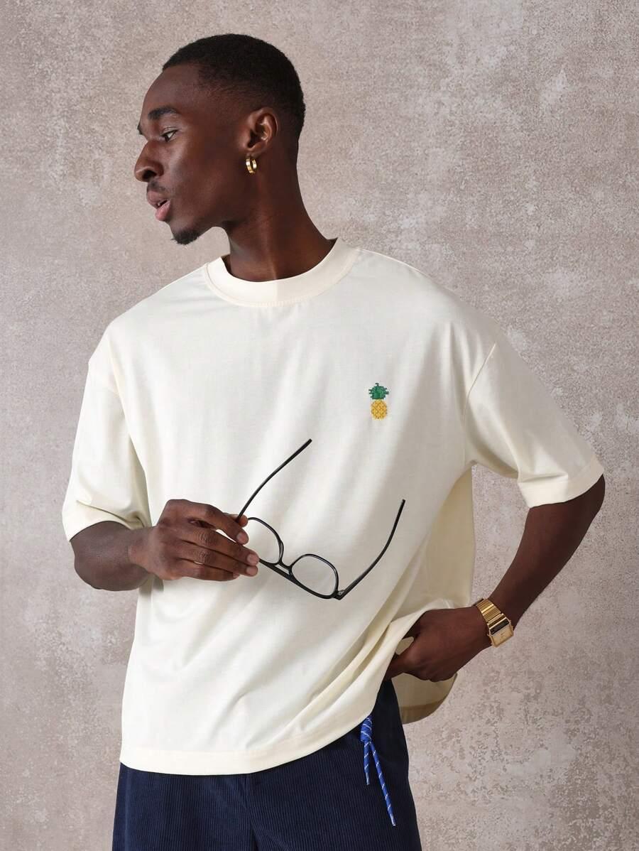 T-SHIRT MĘSKI Z NADRUKIEM