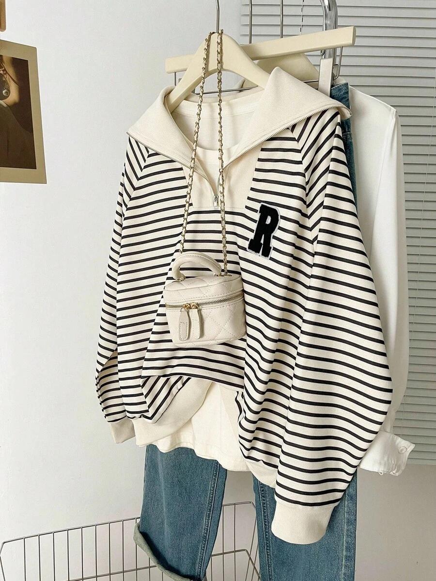 bluza zamek wzór