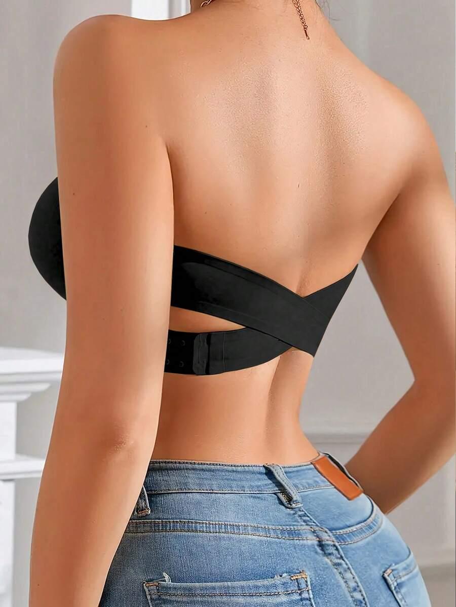 CZARNY BIUSTONOSZ BANDEAU