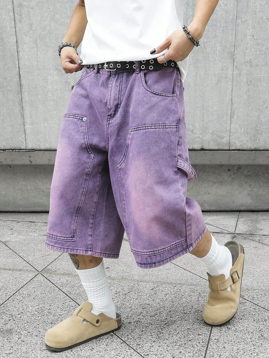 krótkie spodenki jeans