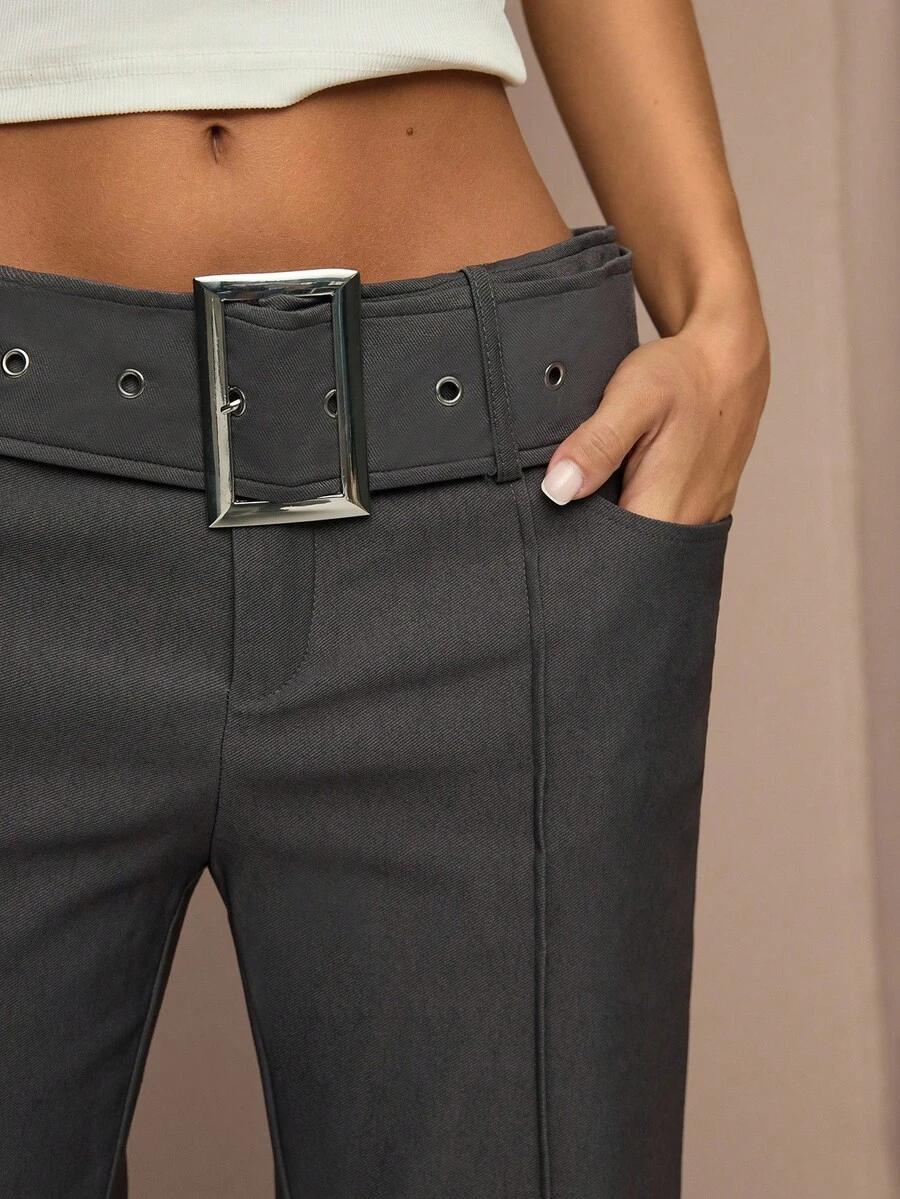 SZARE SPODNIE CASUAL 