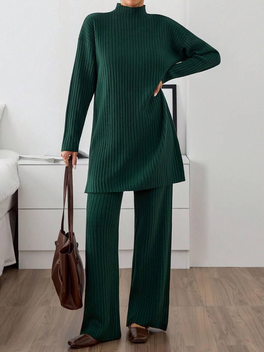 sweter spodnie komplet 
