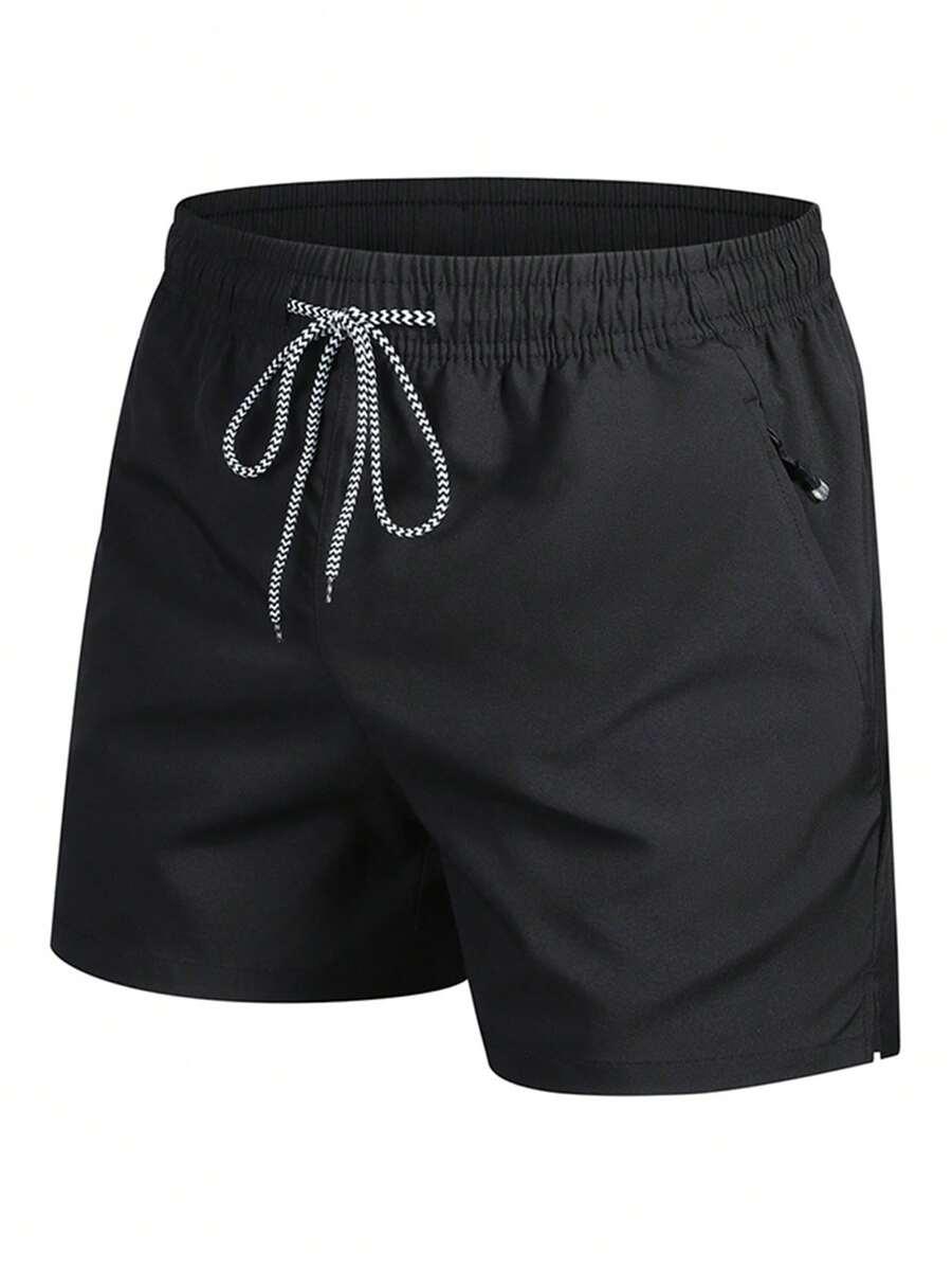 czarne spodenki sportowe