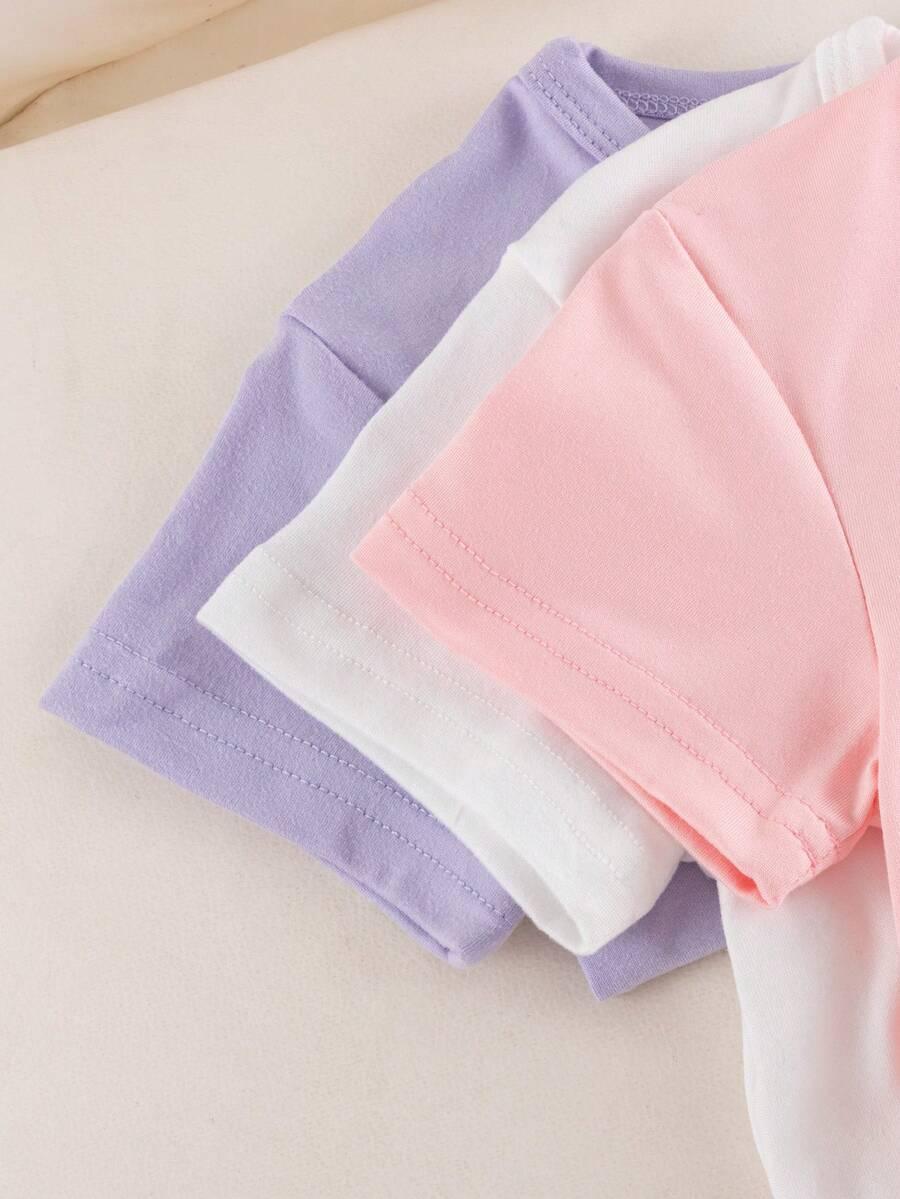 t-shirt nadruk 3-pack