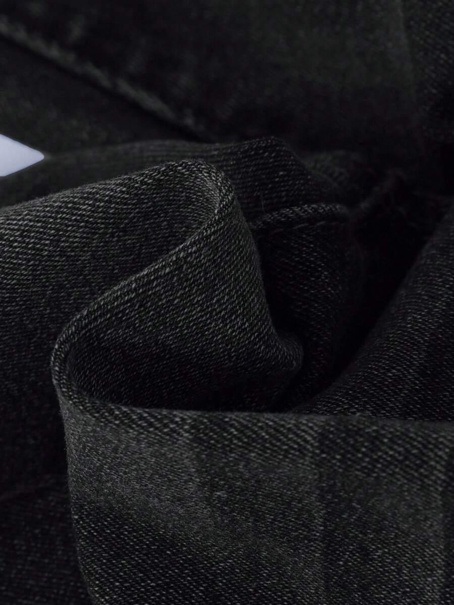 czarne spodnie jeans